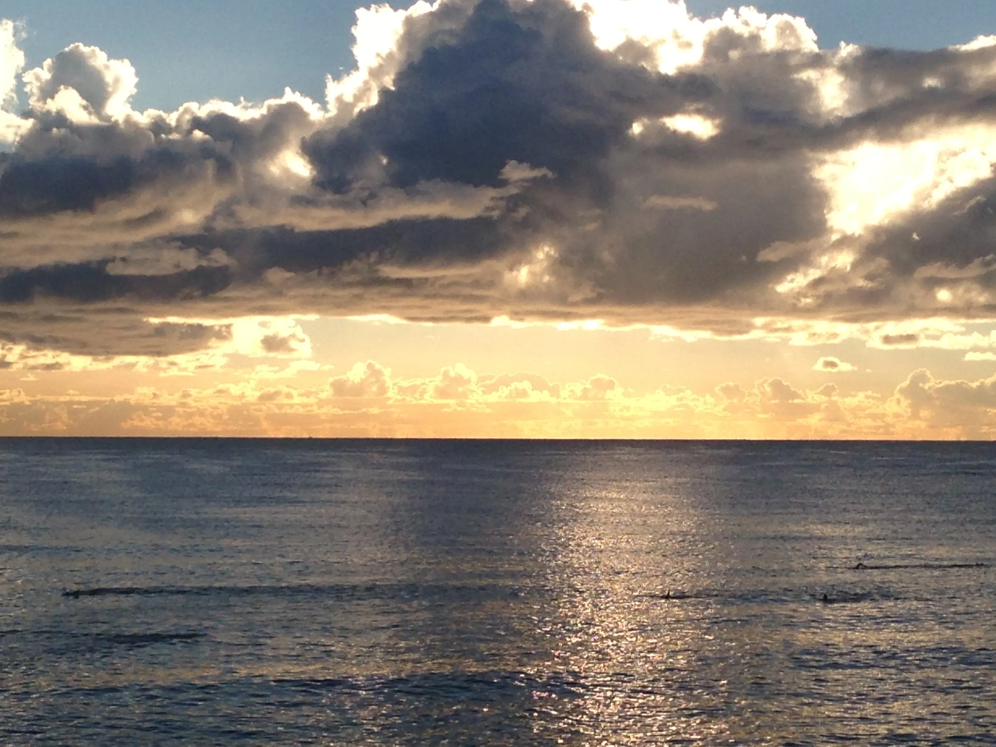 Ocean sunrise on the NSW coast